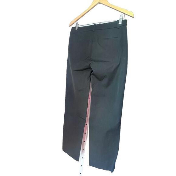 J Crew Kallie Ankle Pants Womens Sz 4 Black Straight Stretch Business Casual - Picture 5 of 13